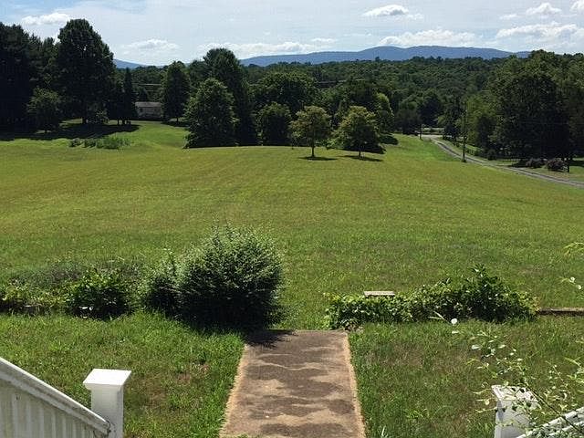 View from front porch, living room and 2 bedrooms.