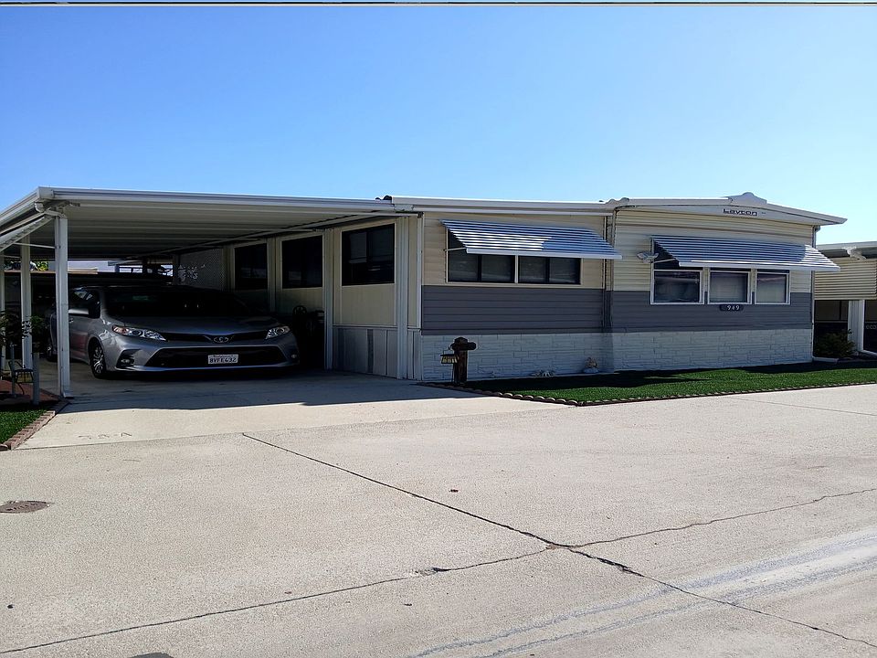 carport and front