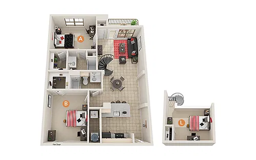 Floor plan B5 Loft