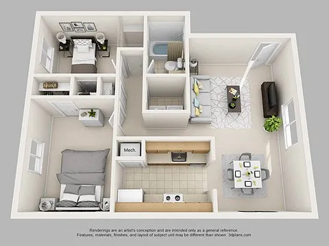 Floor plan The Lancaster Floorplan