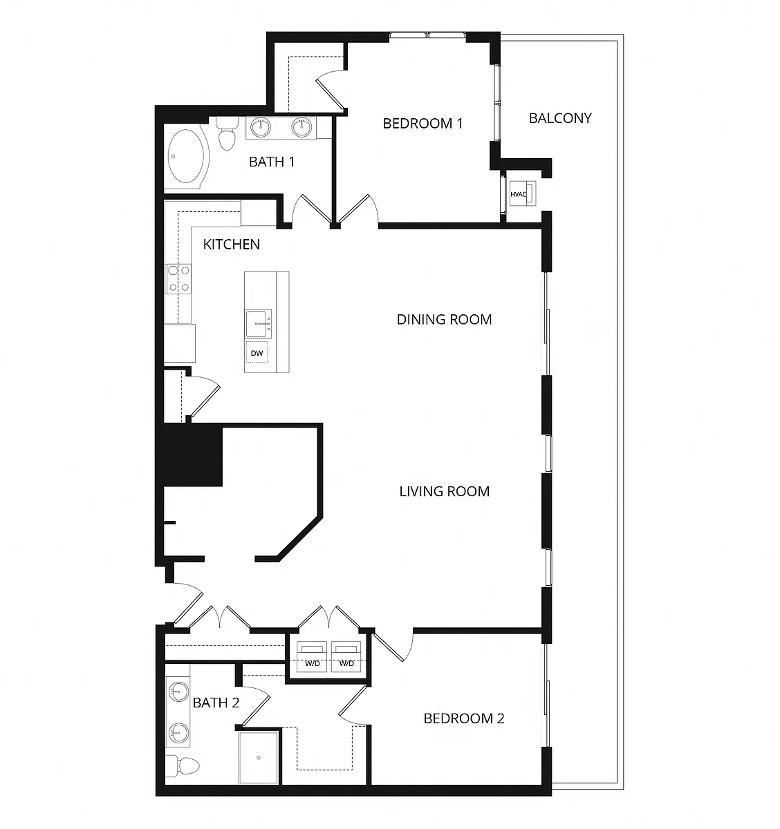 Floor plan Lake Harriet