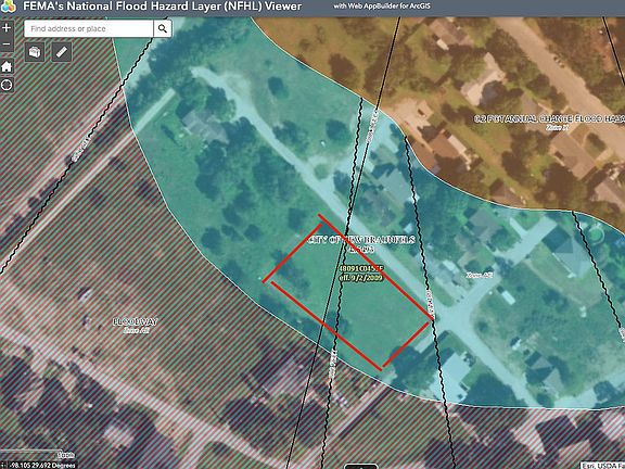 FEMA flood map elevations