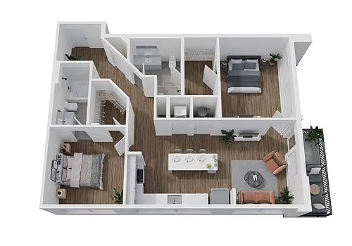 Floor plan 2G