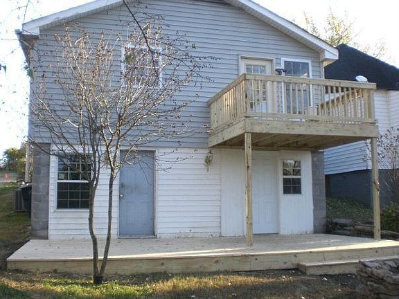 New decks on back of house