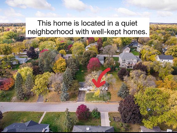 This home is on a quiet street and just 1 block from trail access to a wooded nature preserve.