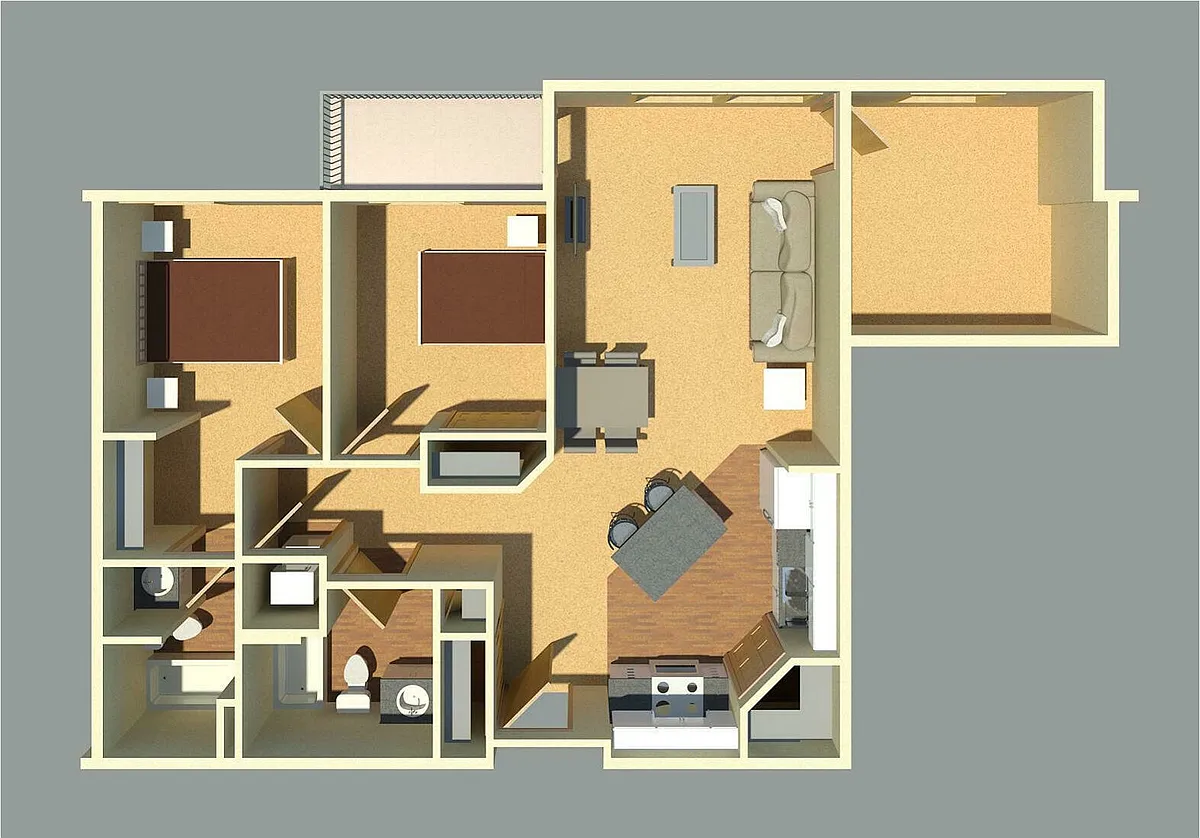 Floor plan D3