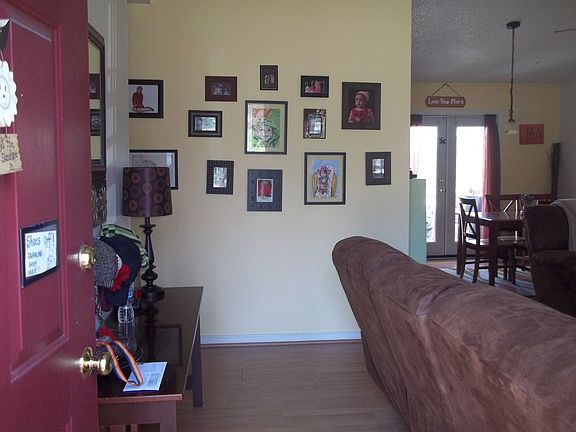 Front door straight view