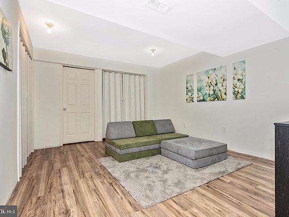 Laundry, storage and family room