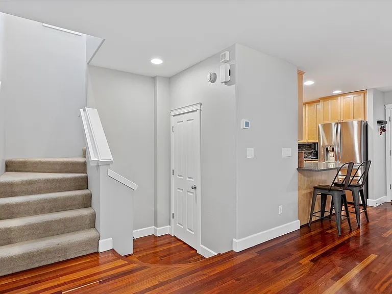Stairs to second floor