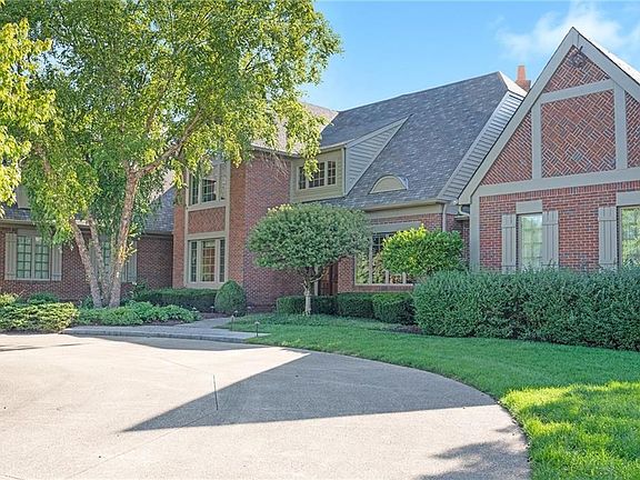 Gorgeous  Elevation, Brick Wrap, Copper Gutters, New Roof, Lighting Rods, Circular drive at the end of a Cul De Sac