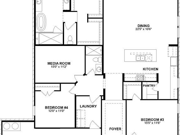 floor plan main level