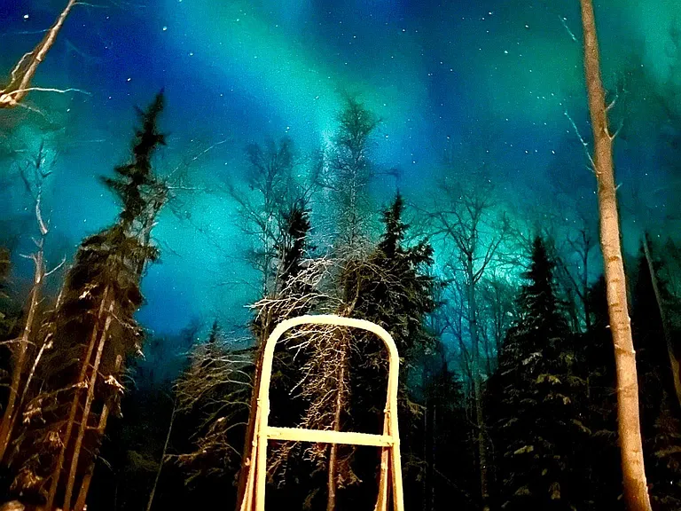 Aurora's from the driveway.