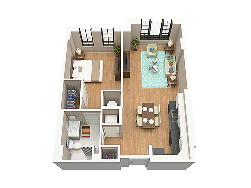 Floor plan The Acorn