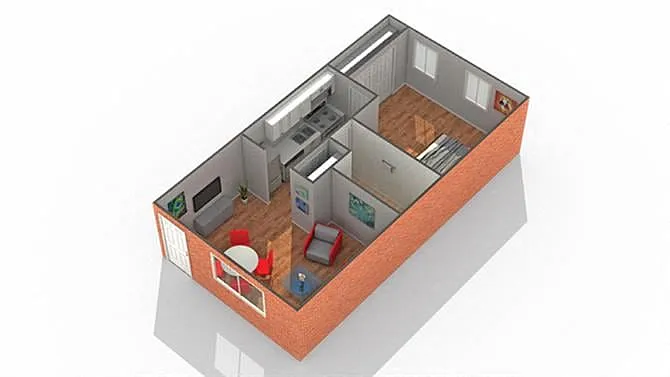 Floor plan Ashland