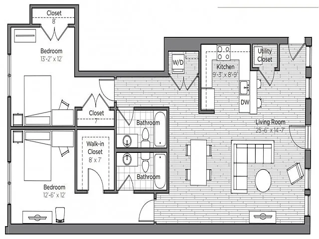 Floor plan The Hill