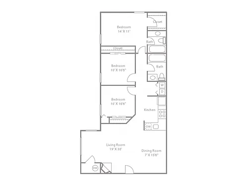 Floor plan Ash