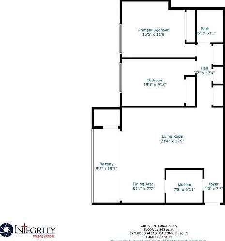 2 bed, 1.0 bath, $1,450 — Photo 1