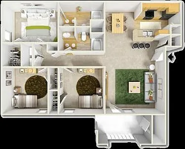 Floor plan Vanderbilt