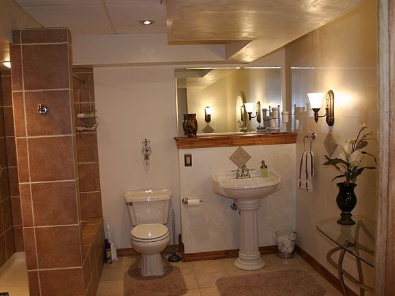 Basement bathroom