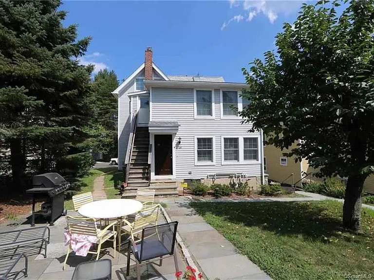 Patio and lawn
