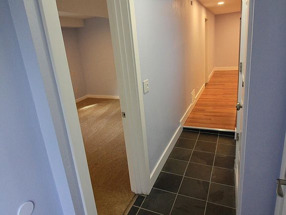 Slate tile entryway