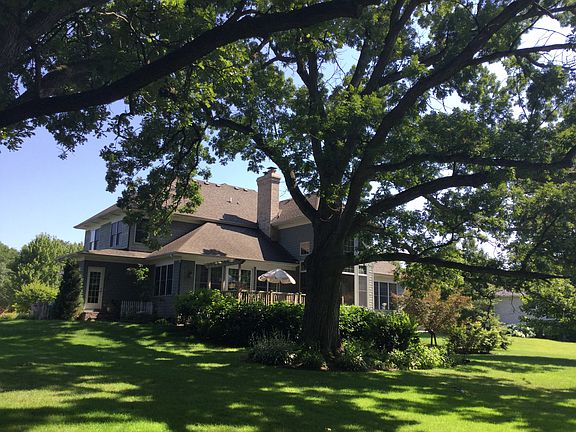 Back view of house