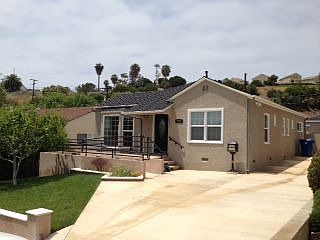 front with extended driveway