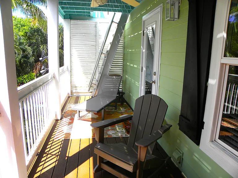 Rear Deck Off Master Bedroom