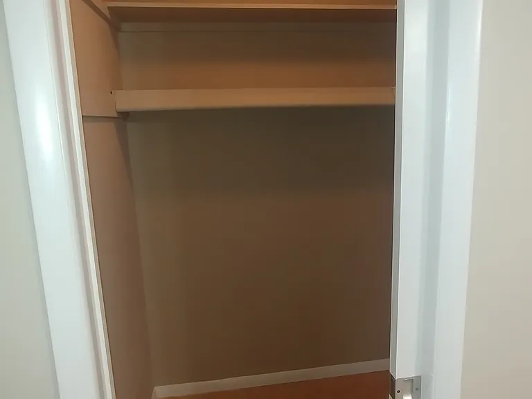 Walk-in closet w/ pocket door.