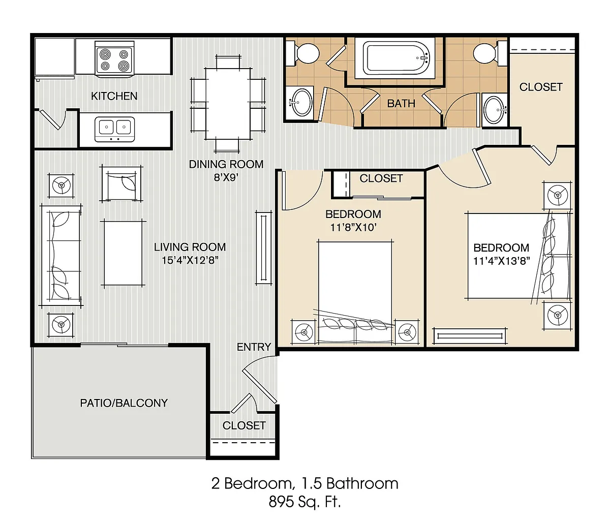 Floor plan B2