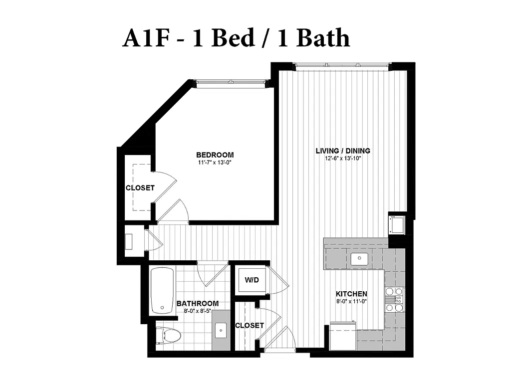 Floor plan A1F