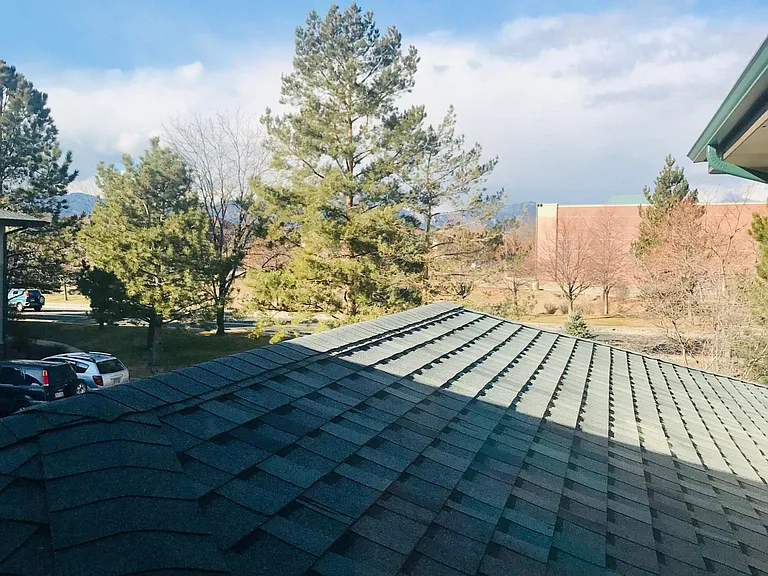 View of the master bedroom