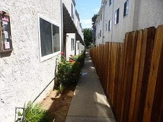 Security gate to front door