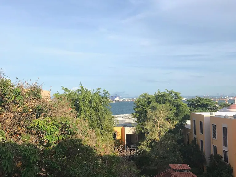 Direct view to San Juan Bay