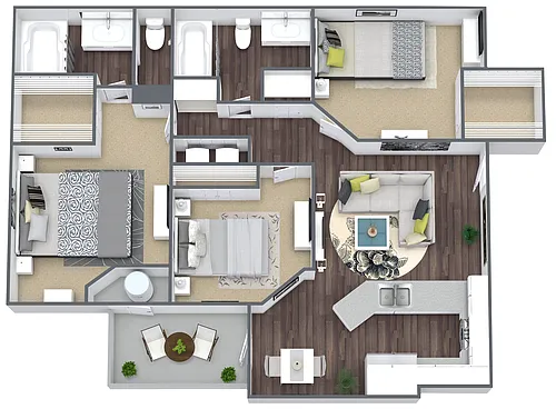 Floor plan C1