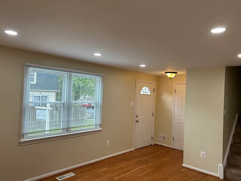 Living room (common area) with new recessed life