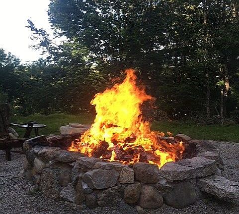 6ft. round fire pit