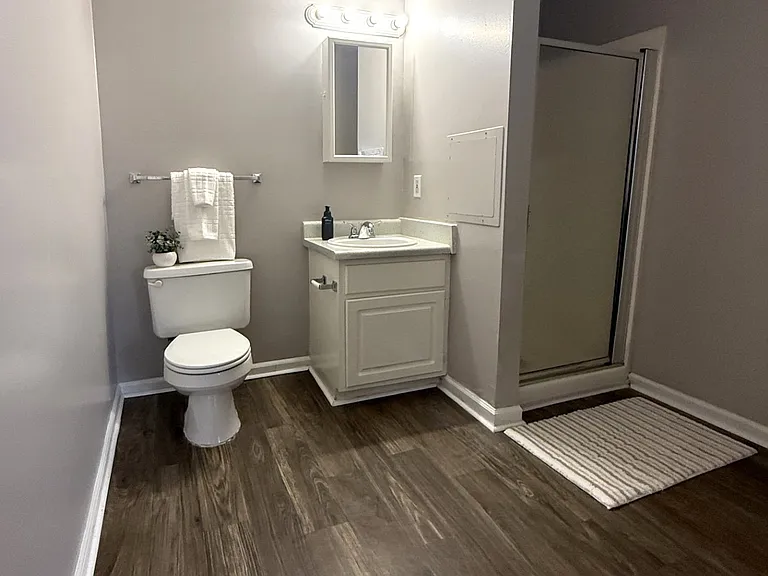 Master Bath with stand up shower