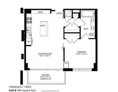 Floor plan B