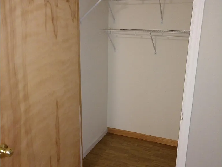 Closet on large bedroom