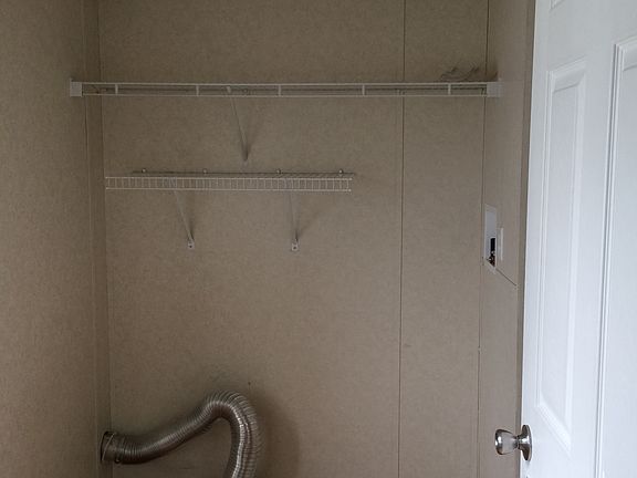 mudroom with laundry hook up