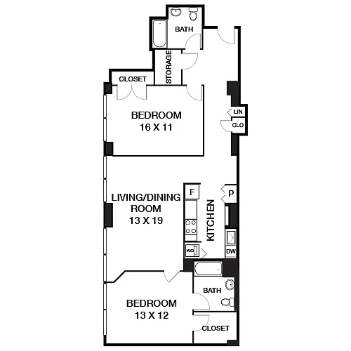 Floor plan Fairmount Premier