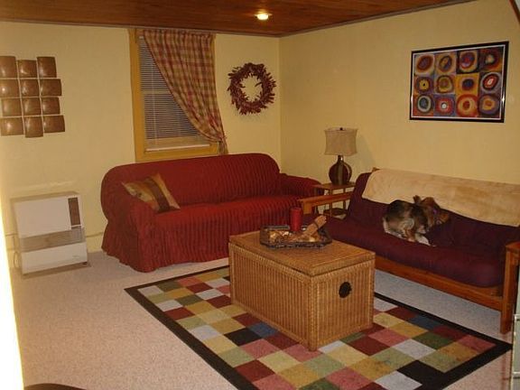 finished downstairs family room