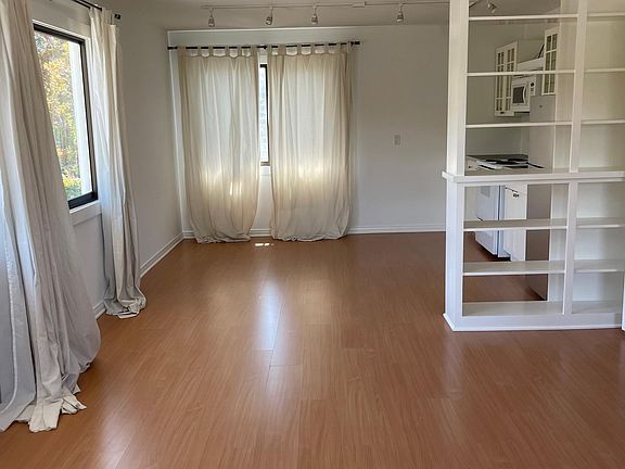 Living room looking toward kitchen