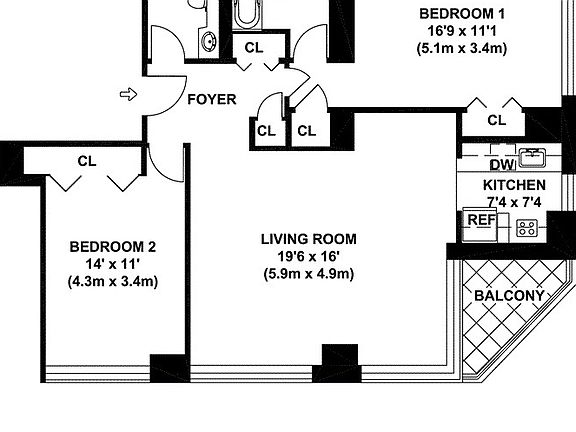 2nd image of 236 E 47th St APT 28E