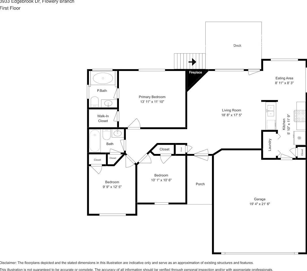 3933 Edgebrook Dr Flowery Branch, GA 30542 — Photo 2