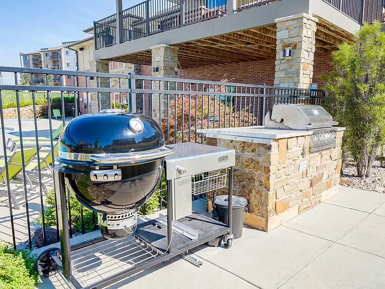 Fire up the grill and enjoy outdoor dining with top-tier amenities designed for effortless entertaining.