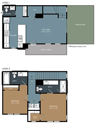 Floor plan B1