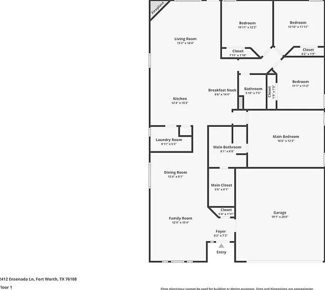 4 bed, 2.0 bath, 1872 sqft, $2,010 — Photo 2