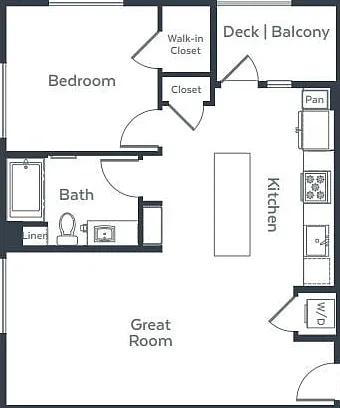 A4: 1bed 1bath A4: 1bed 1bath